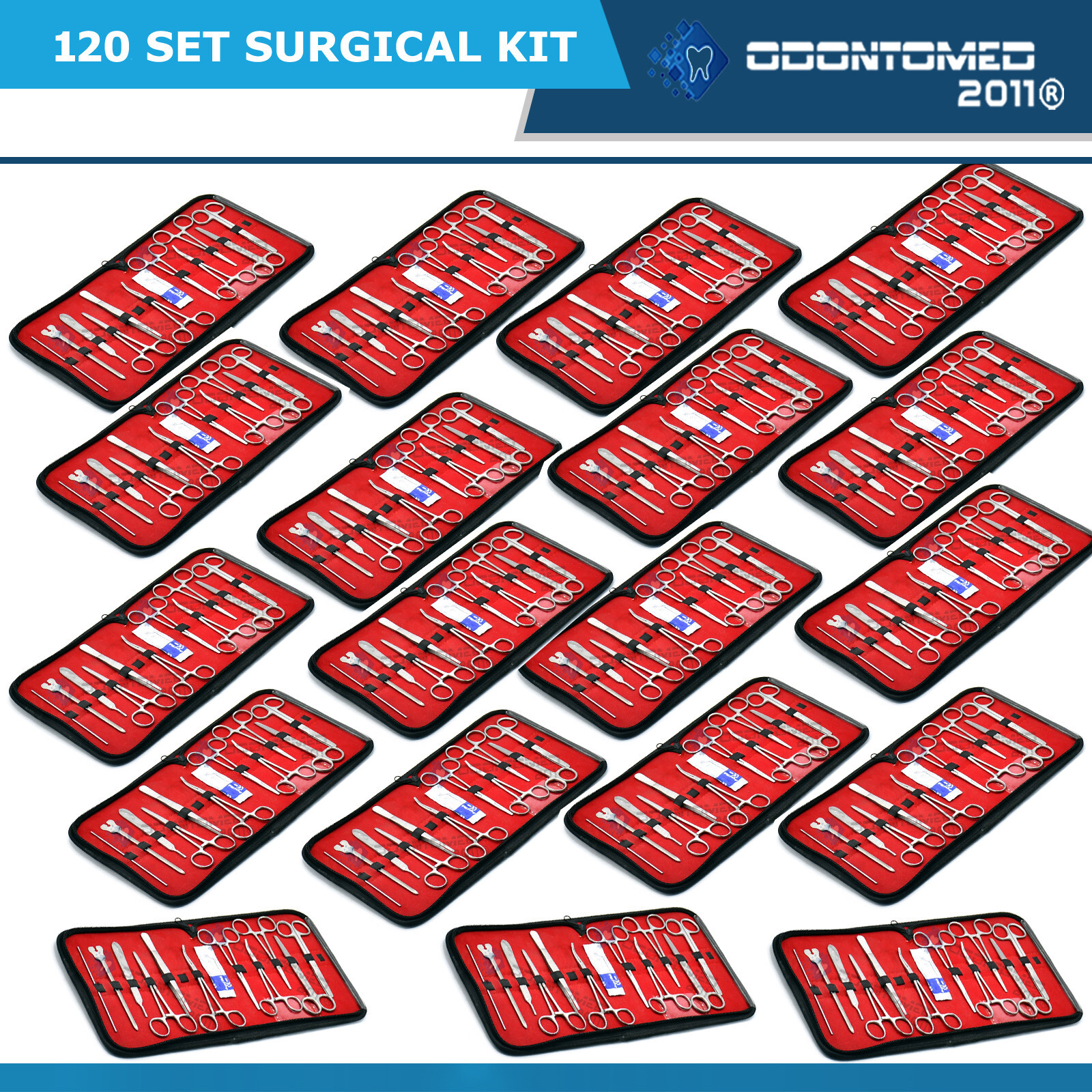 120 SET OF Instrument Surgical Kit Survival Emergency First Aid Military Case