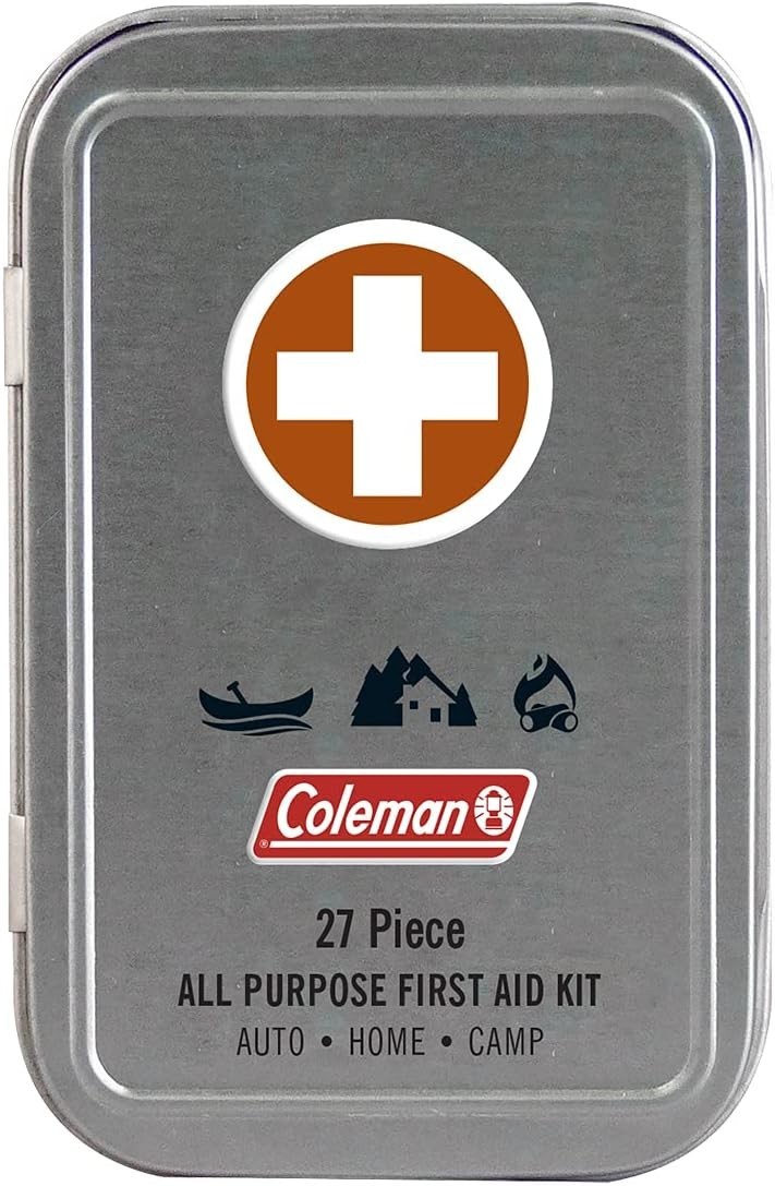 Budget-Friendly Coleman Mini First Aid Kit – 27 Essential Items for Safety