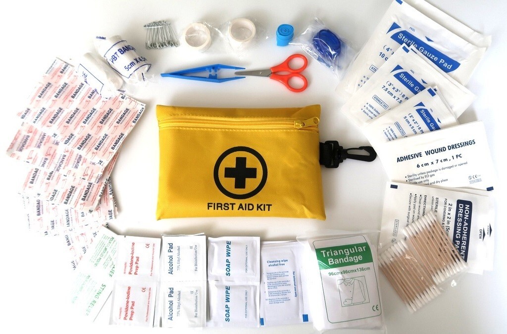 151Pc First Aid Kit Medical Emergency Trauma Military Survival Travel U.S Seller