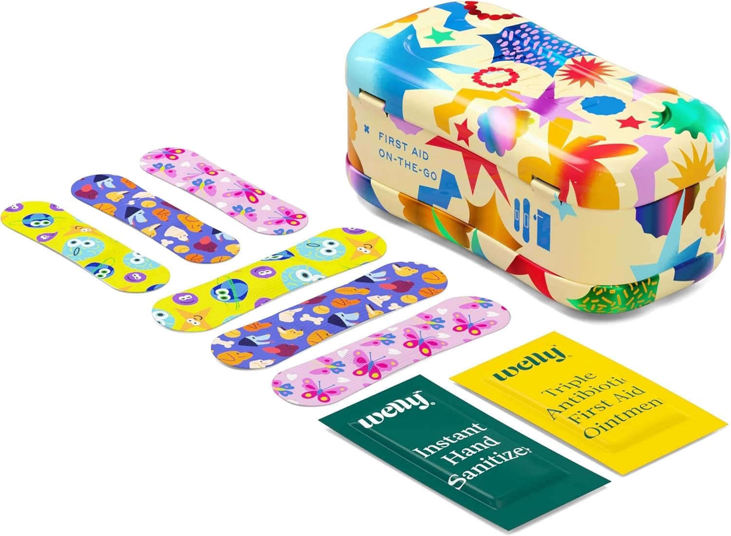 Comprehensive First Aid Kit: 48 Count Assorted Bandages & Ointments – Portable