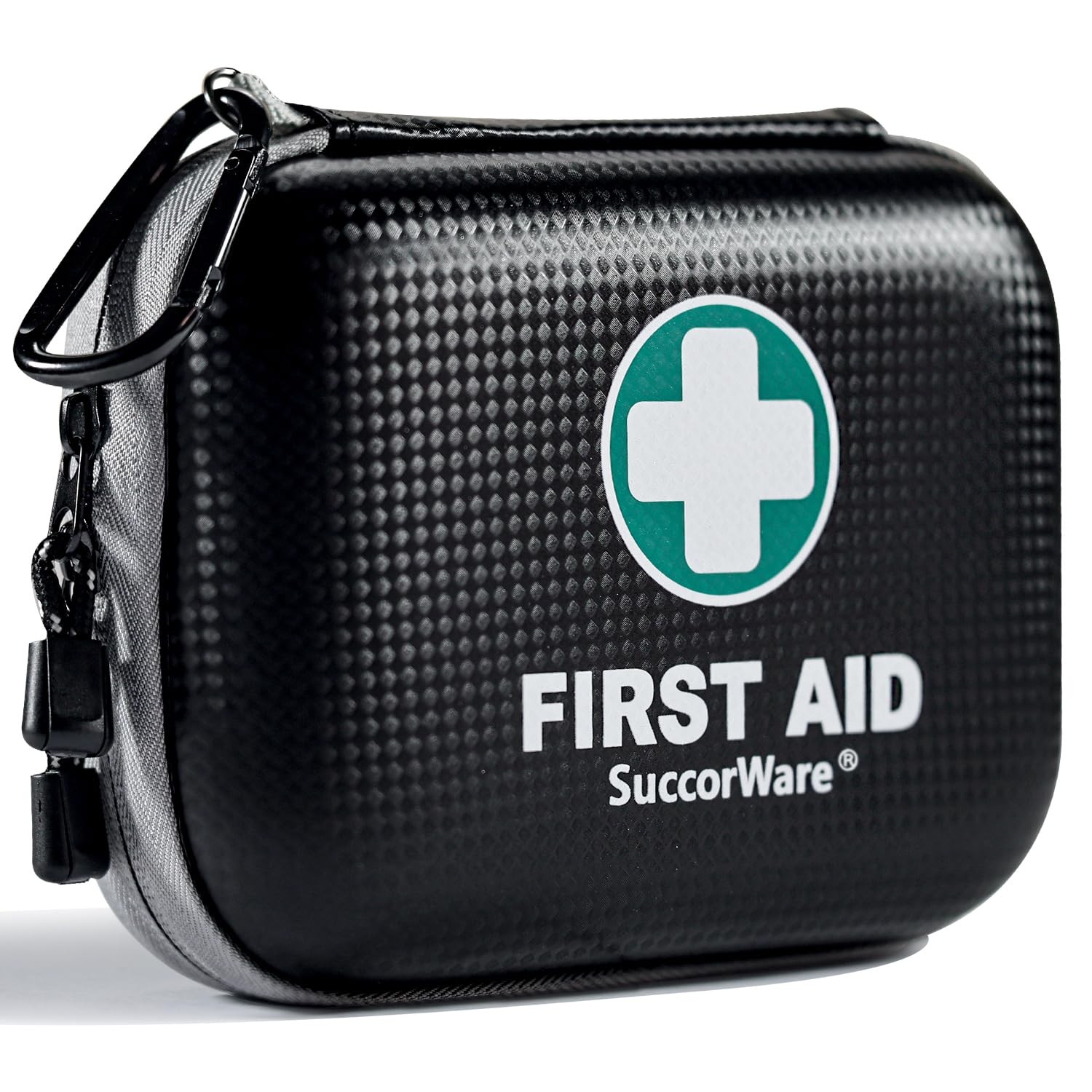 150 Pieces Mini First Aid Kit – Small Medical Kit with Hard Shell – Emergency…