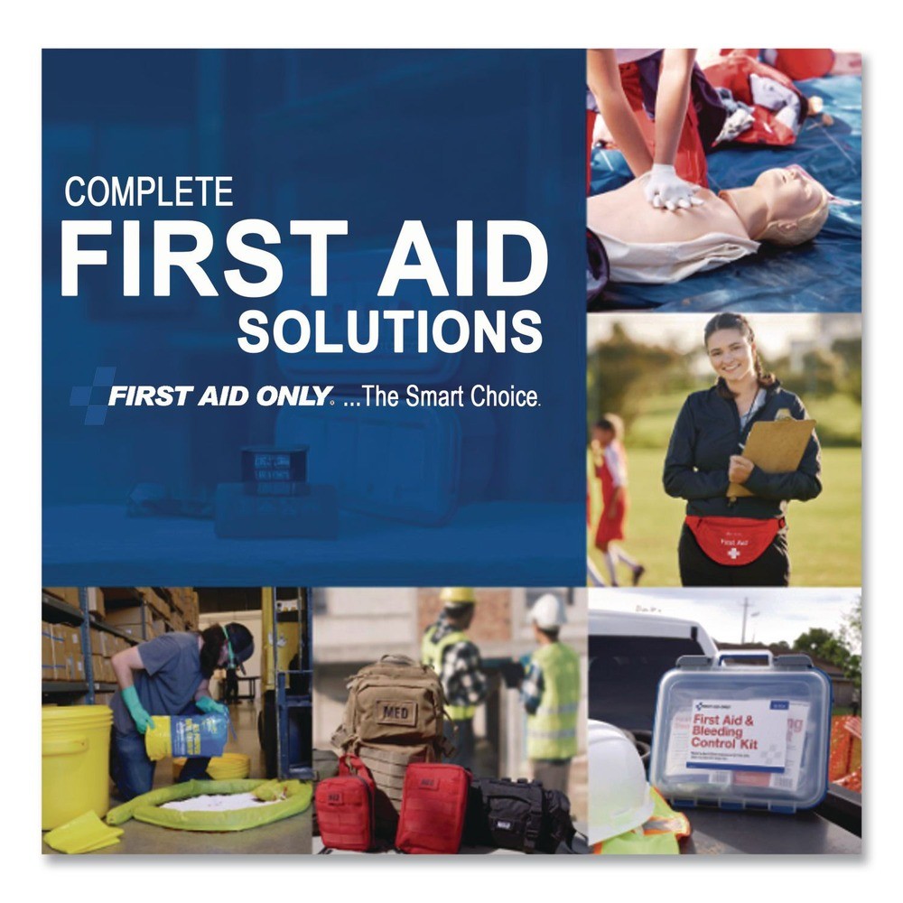First Aid Only 520FR 16" x 8" x 7.5" First Responder Kit (158-Pcs/KT) New