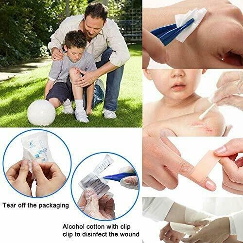 151 Pcs First Aid Kit Medical Emergency Trauma Military Survival Travel 10 Sets