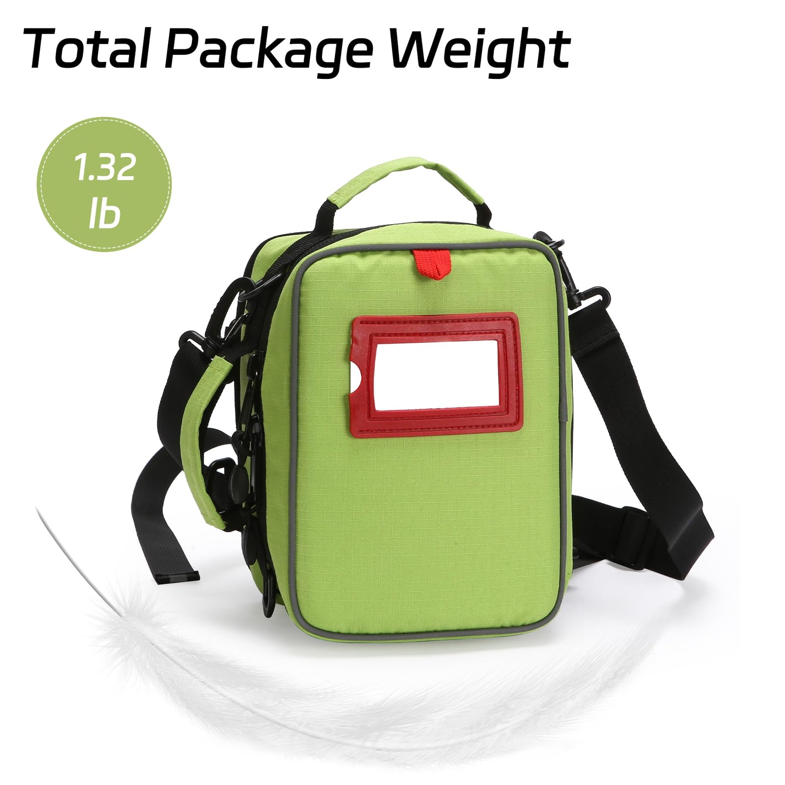 First Aid Bag Empty First Responder Crossbody, Handheld, Waist Bag 3-in-1,Mul…