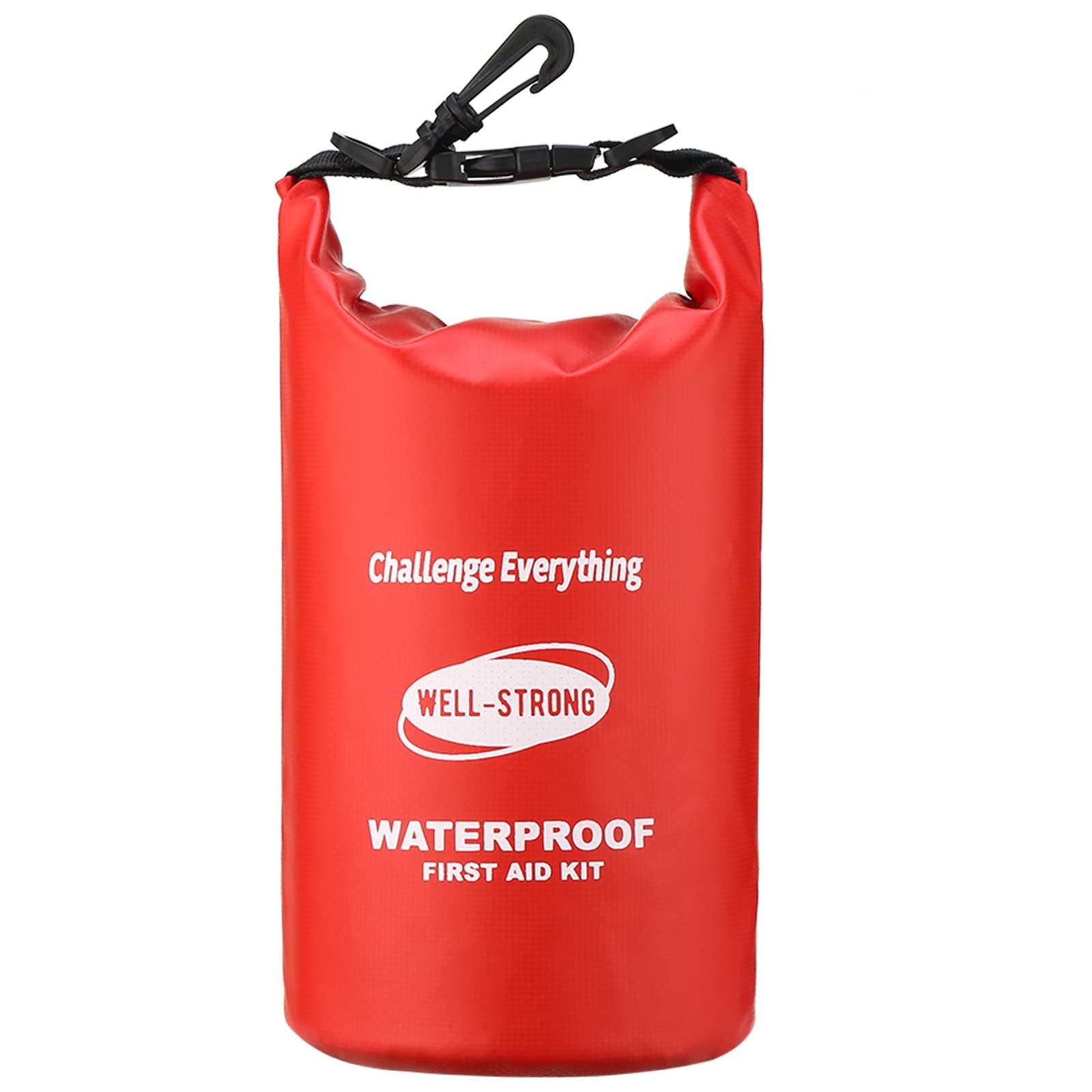 WELL-STRONG Emergency First Aid Kit for Boating & Marine Safety Waterproof Me…
