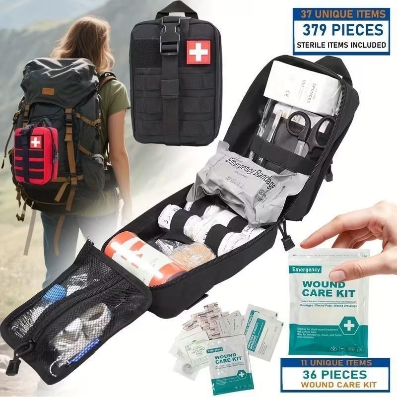 Military Tactical IFAK Trauma Bag First Aid Kit Survival Emergency Camping Medic