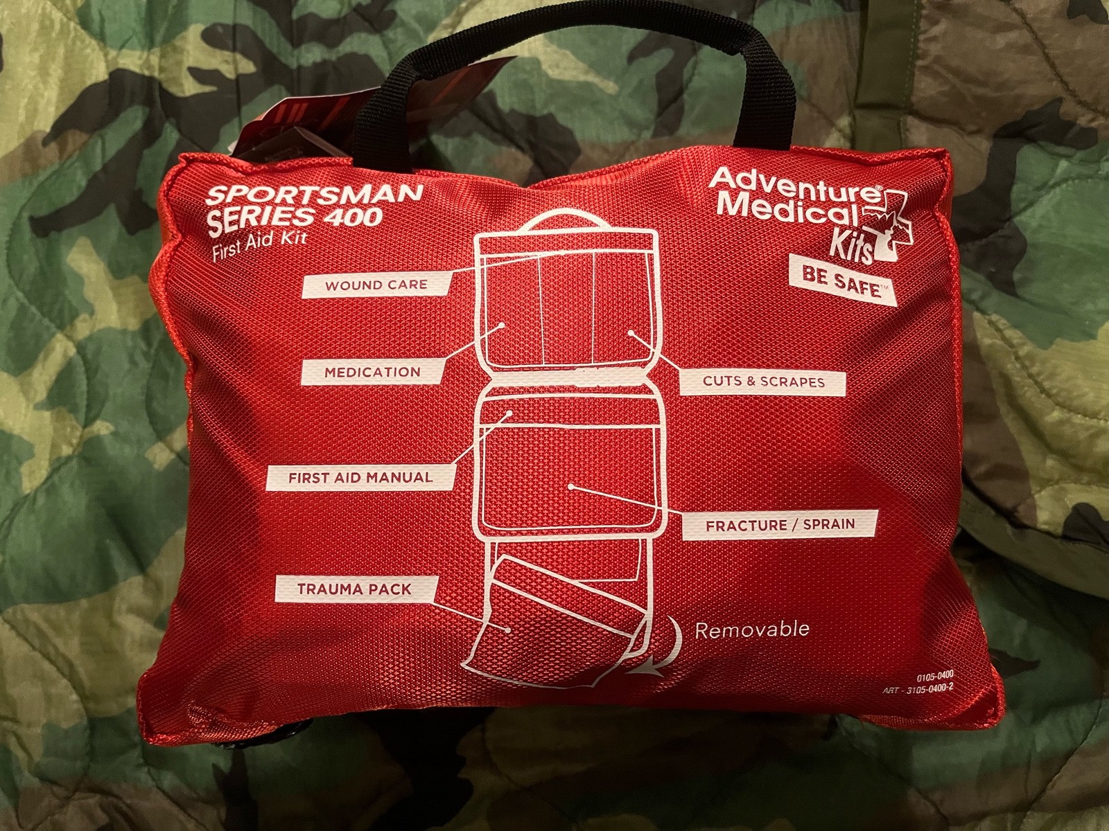 Adventure Medical Kit Sportsman 400 First Aid Kit "Grizzly"