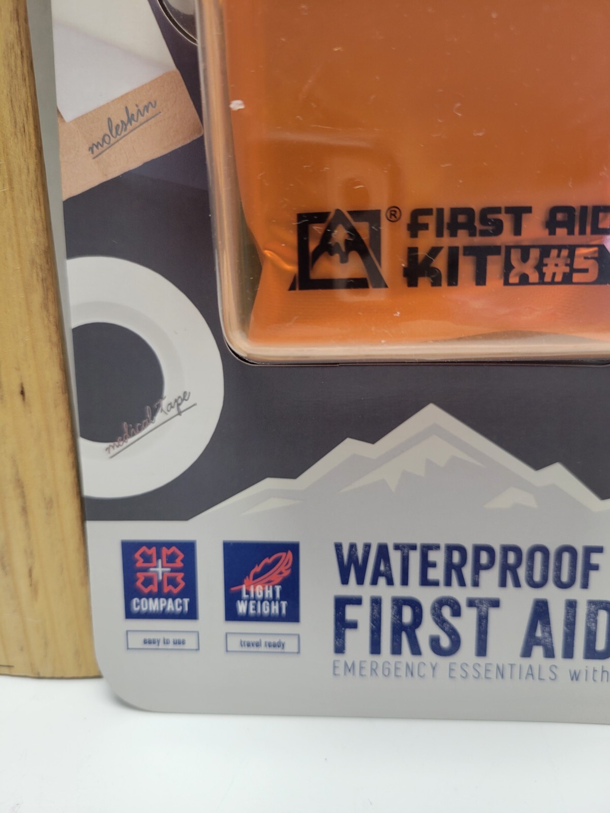 Avalanche Waterproof First Aid Kit Compact Light Weight Hiking Survival 30 Pcs