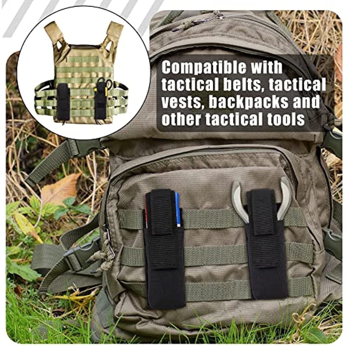 Tactical Molle Tourniquet Pouch Holder EMT EMS Belt Loop Strap Trauma Shear Slot