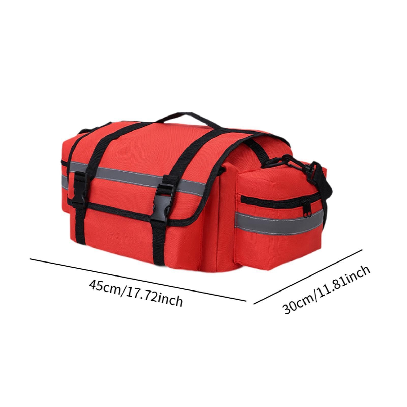 First Aid Bag Emergency Supplies Pouch Shoulder Bag Large Capacity Portable