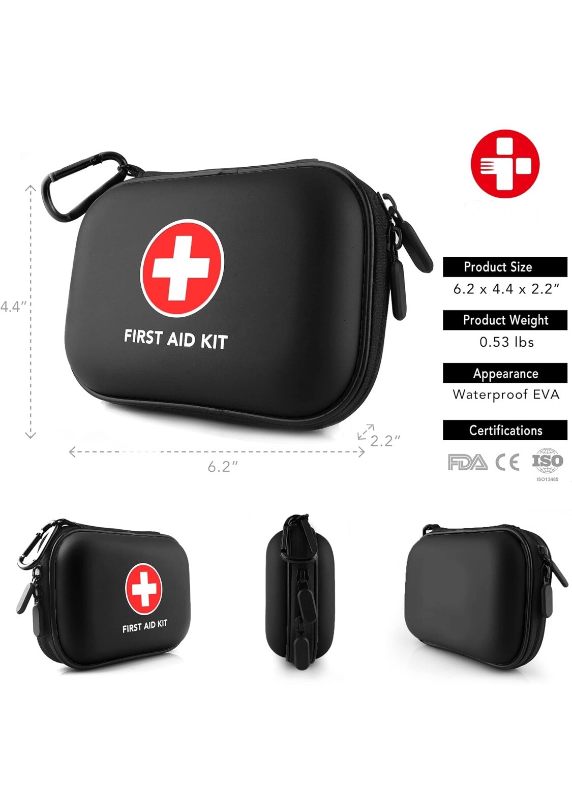 First Aid Kit Medical Car Travel Emergency Medicine Auto Home Outdoor Survival