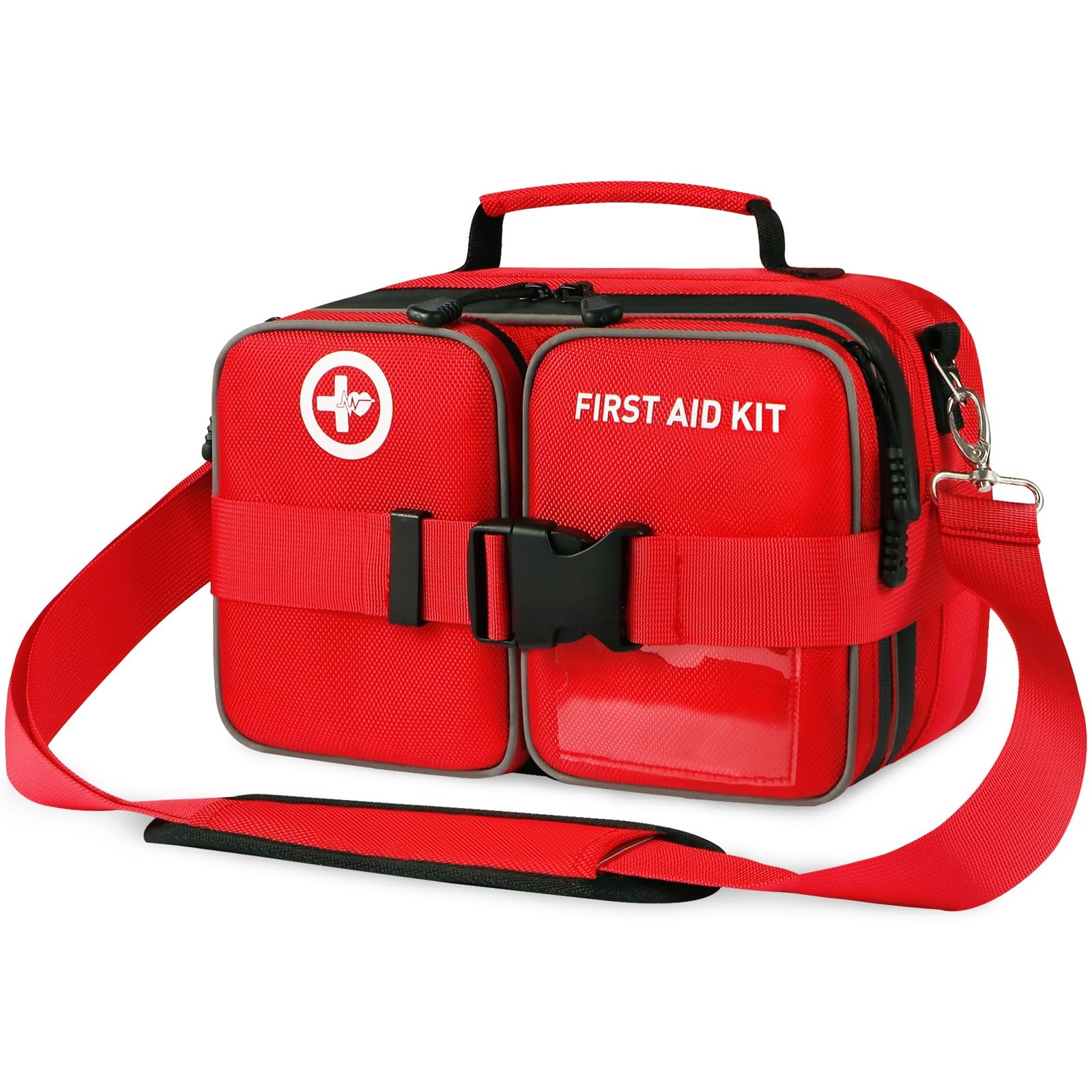 CAREWOOH Premium 516 Piece First Aid Kit for Car, FSA Eligible HSA Store Wate…