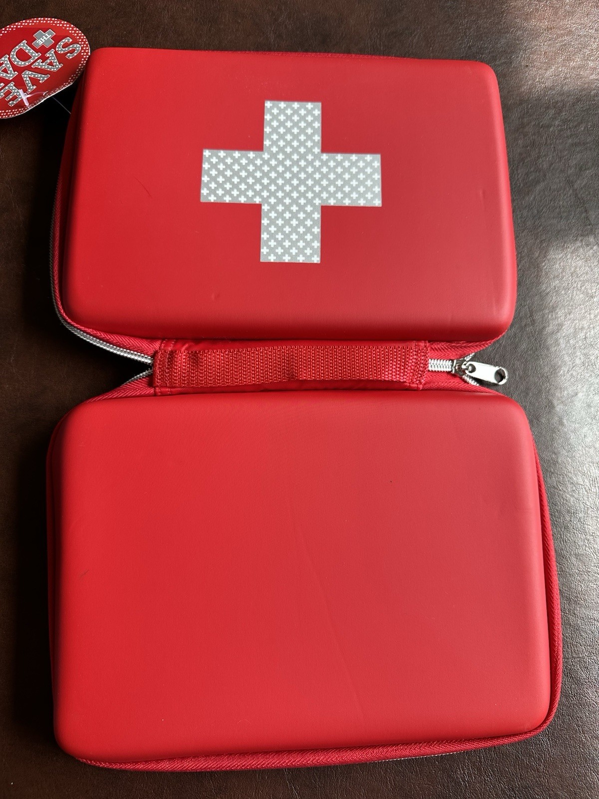 First Aid Kit Bag No Items Just Bag Zip Around Carry Handle Red Target Brand