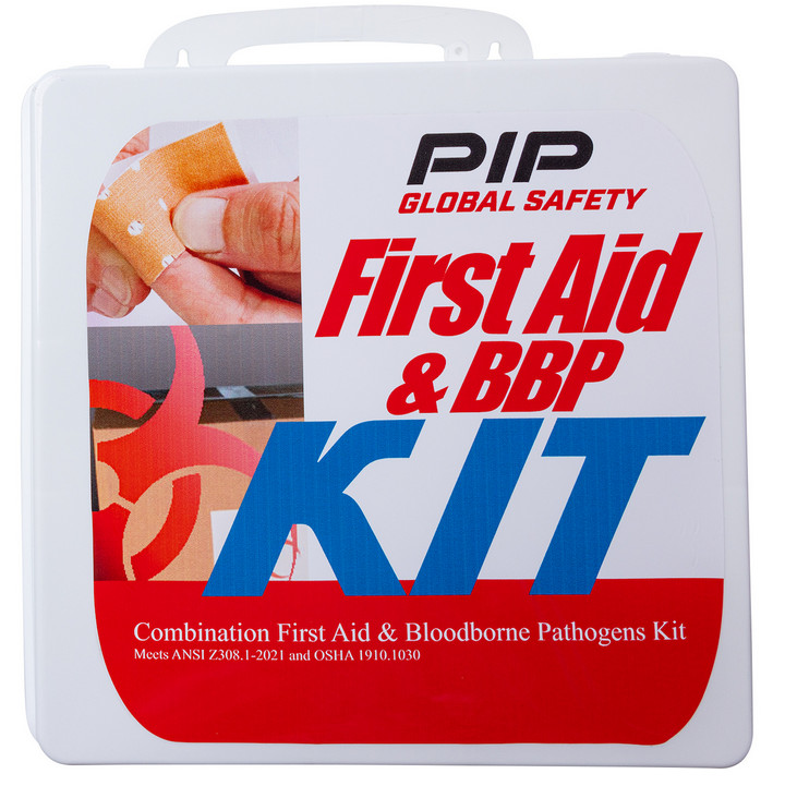 PIP First Aid and Bloodborne Pathogens Kit, 299-17030
