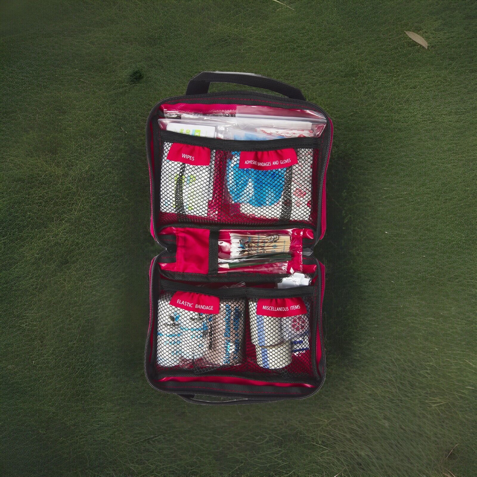 Caring Mill Happy Camper BACKCOUNTRY First Aid Kit 6 Person | New in wrapping