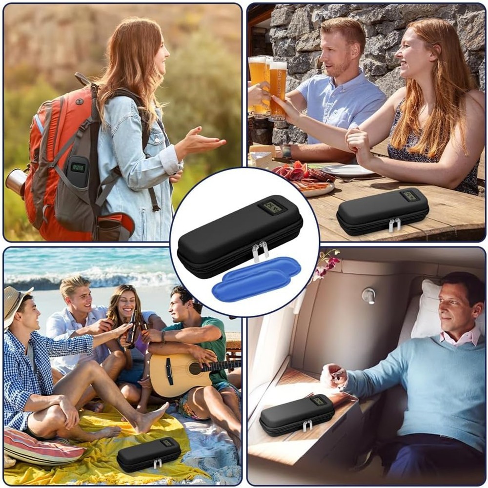 Insulin Cooler Travel Case Diabetic Medicine Cool Bag