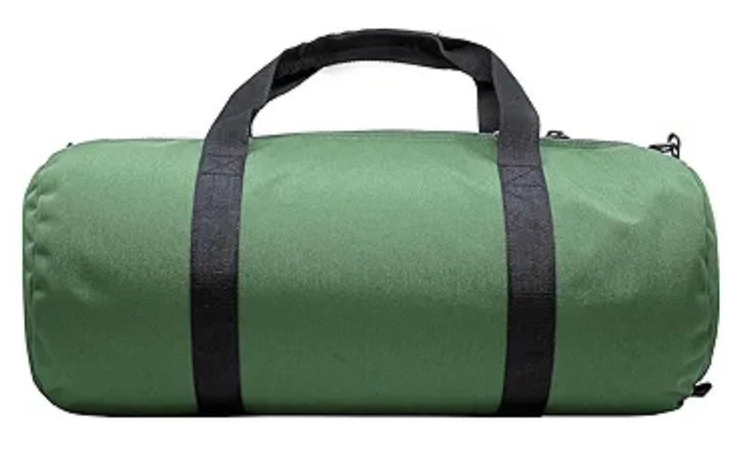 O2 Duffle Responder Bag for Medical Supplies with Side Pocket – Green