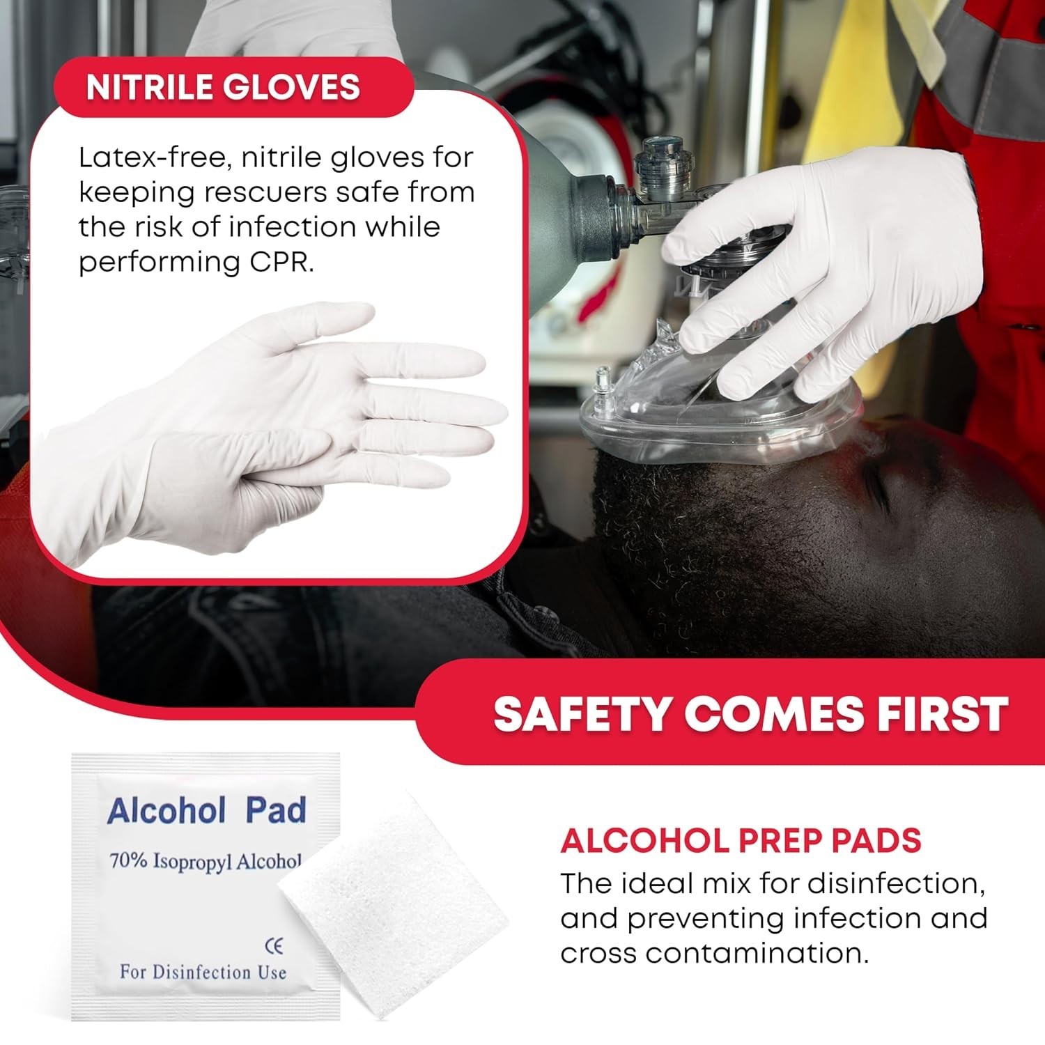 Portable CPR Rescue Mask Kit – Essential for Emergency Preparedness & Training