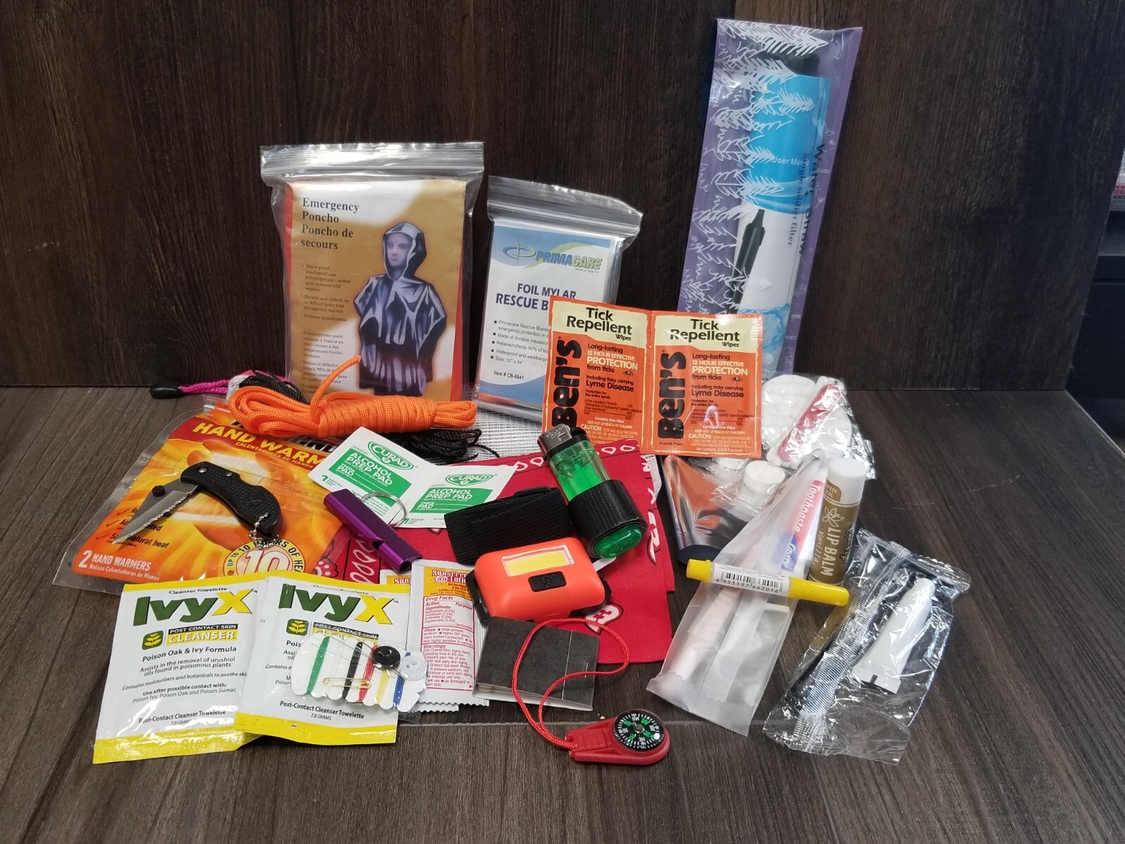 Grab And Go Travel Emergency Pouch The Self Rescue Kit.