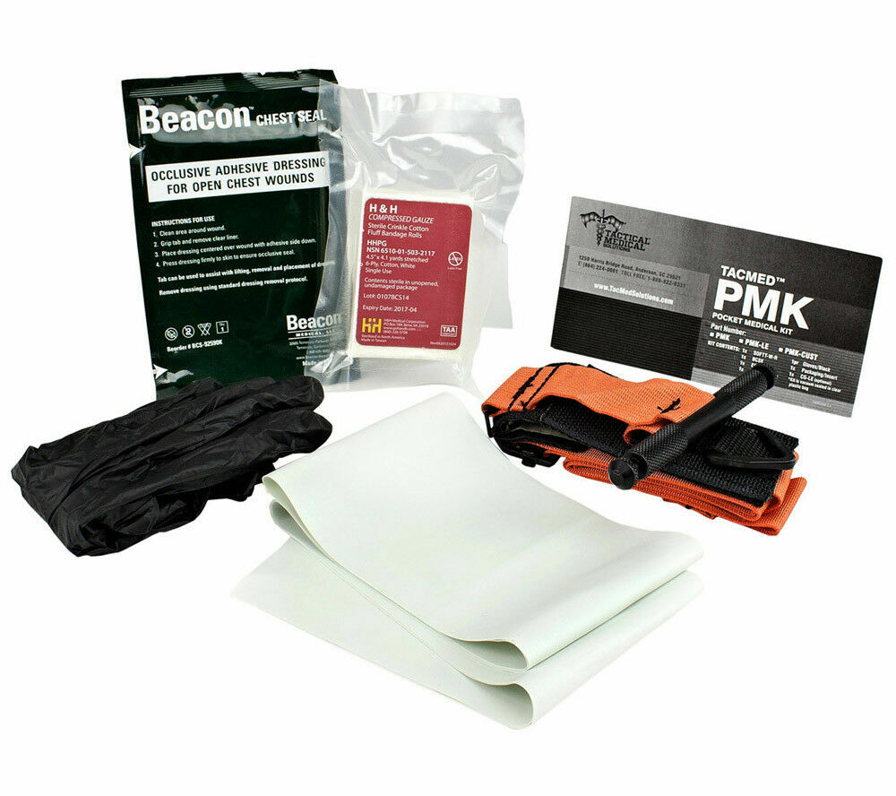 "Pocket Medical Kit" Tactical Medical IFAK w/ SOFTT-Wide Tourniquet – PMK