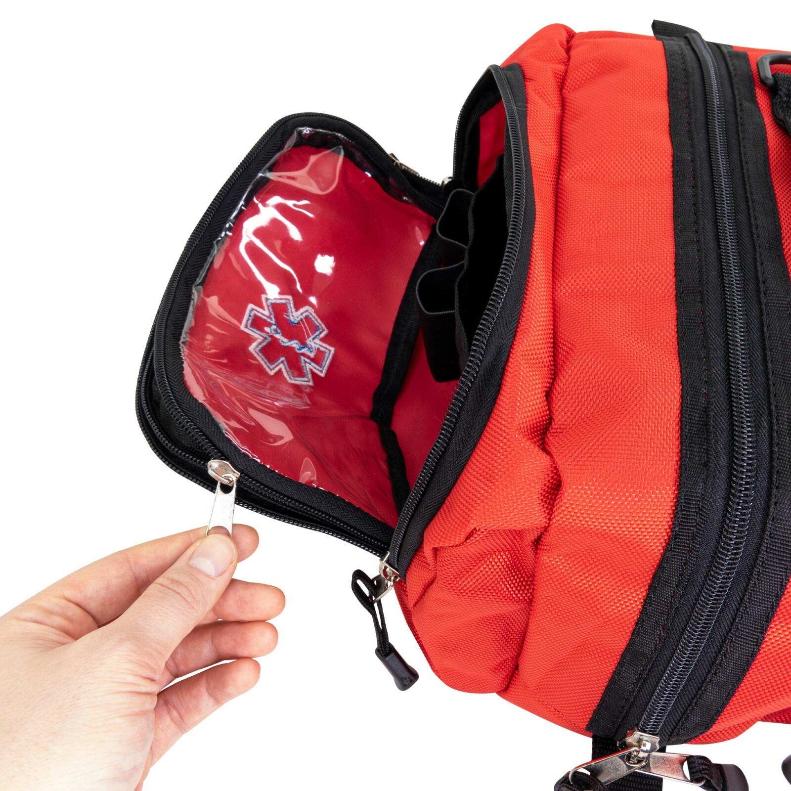 LINE2design First Aid Fanny Pack – Deluxe Paramedic Medical First Responder Bag