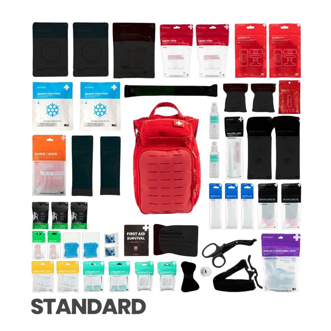 My Medic Recon Standard Emergency Medical Kit Trauma First Aid Survival Pack