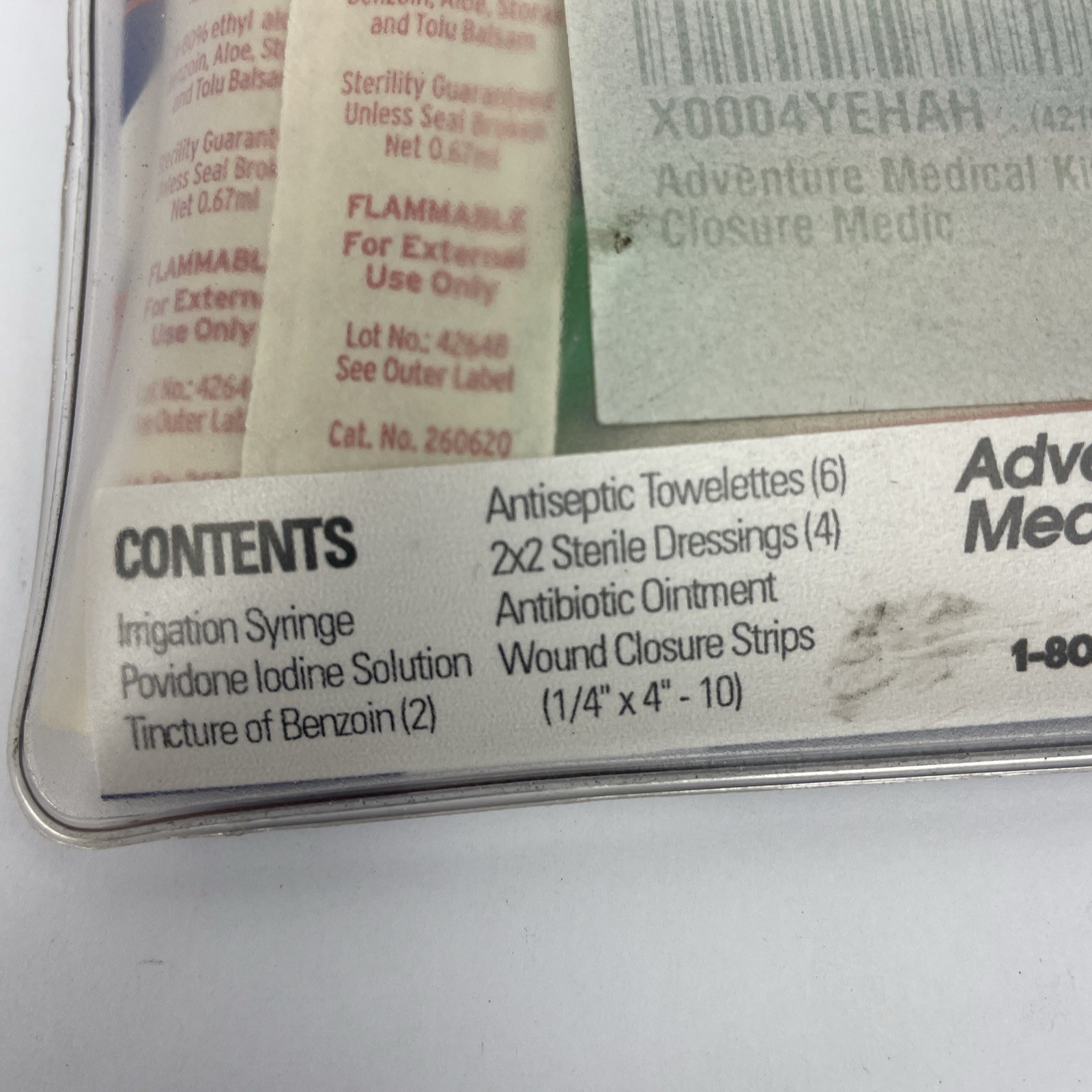 Adventure Medical Kits Waterproof Wound Closure Kit First Aid System