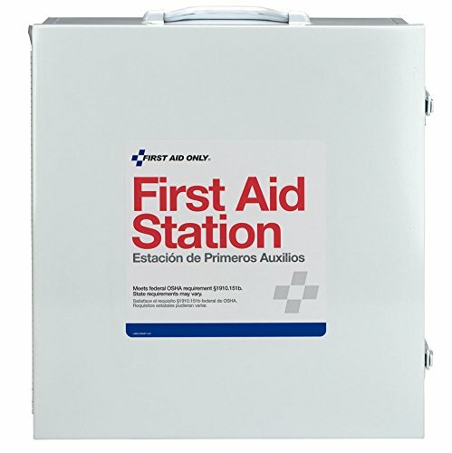 First Aid Only 100 Person 3 Shelf First Aid Steel Cabinet