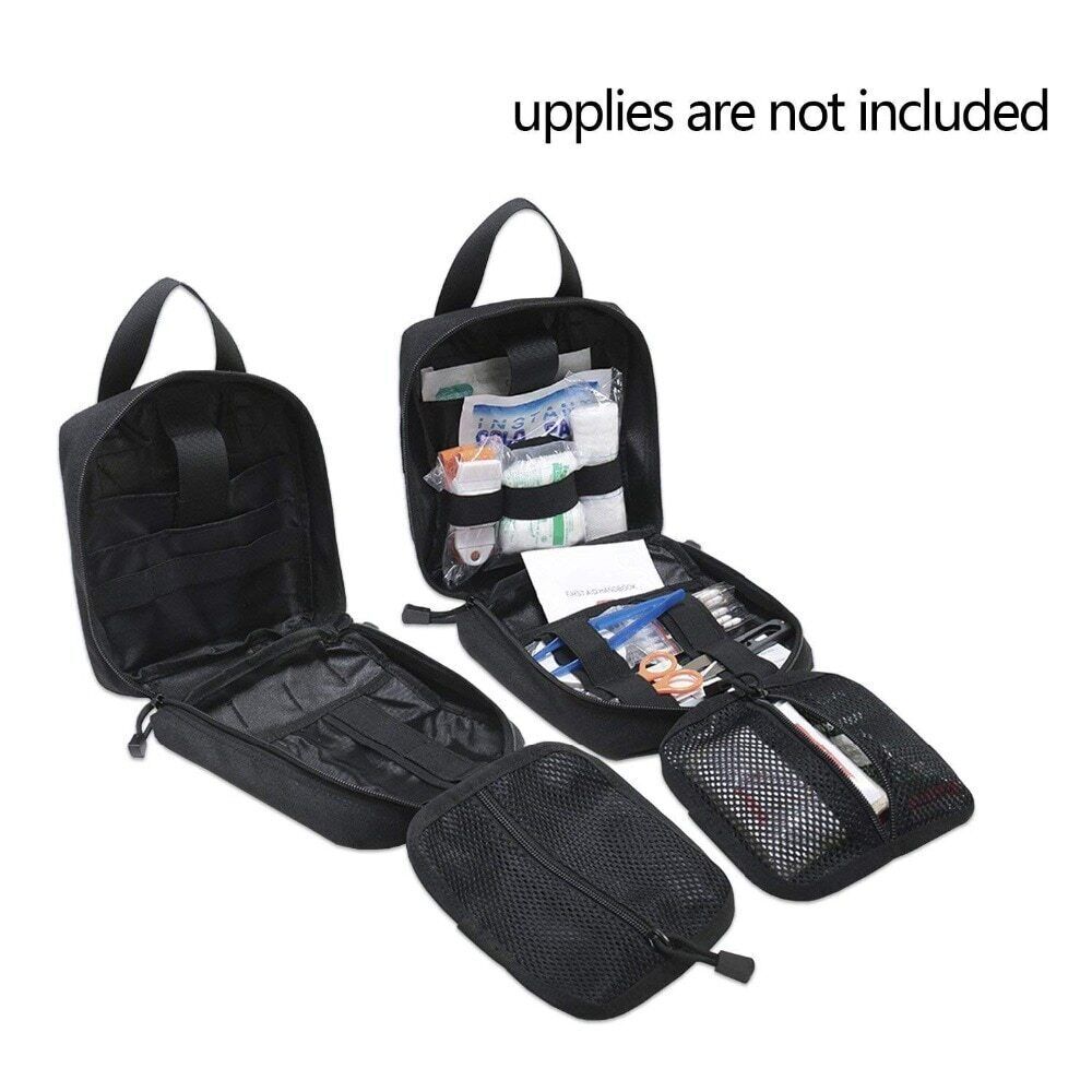 First Aid IFAK Pouch Molle Rip-Away Tactical Military Trauma Emergency Medic Bag