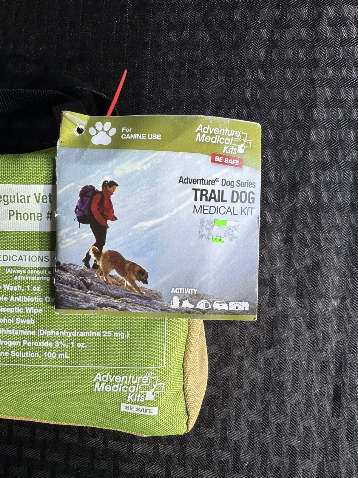 Adventure Medical Kits Trail Dog First Aid Medical Kit 34 piece kit