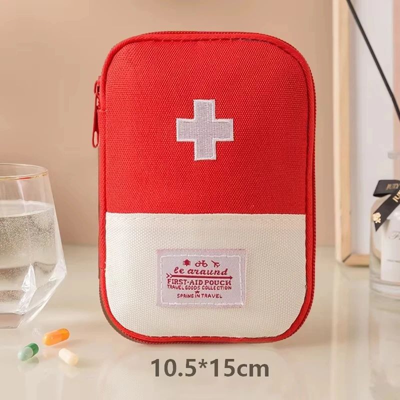 Travel Medicine Bag First Aid Pouch Organizer Portable Storage Case