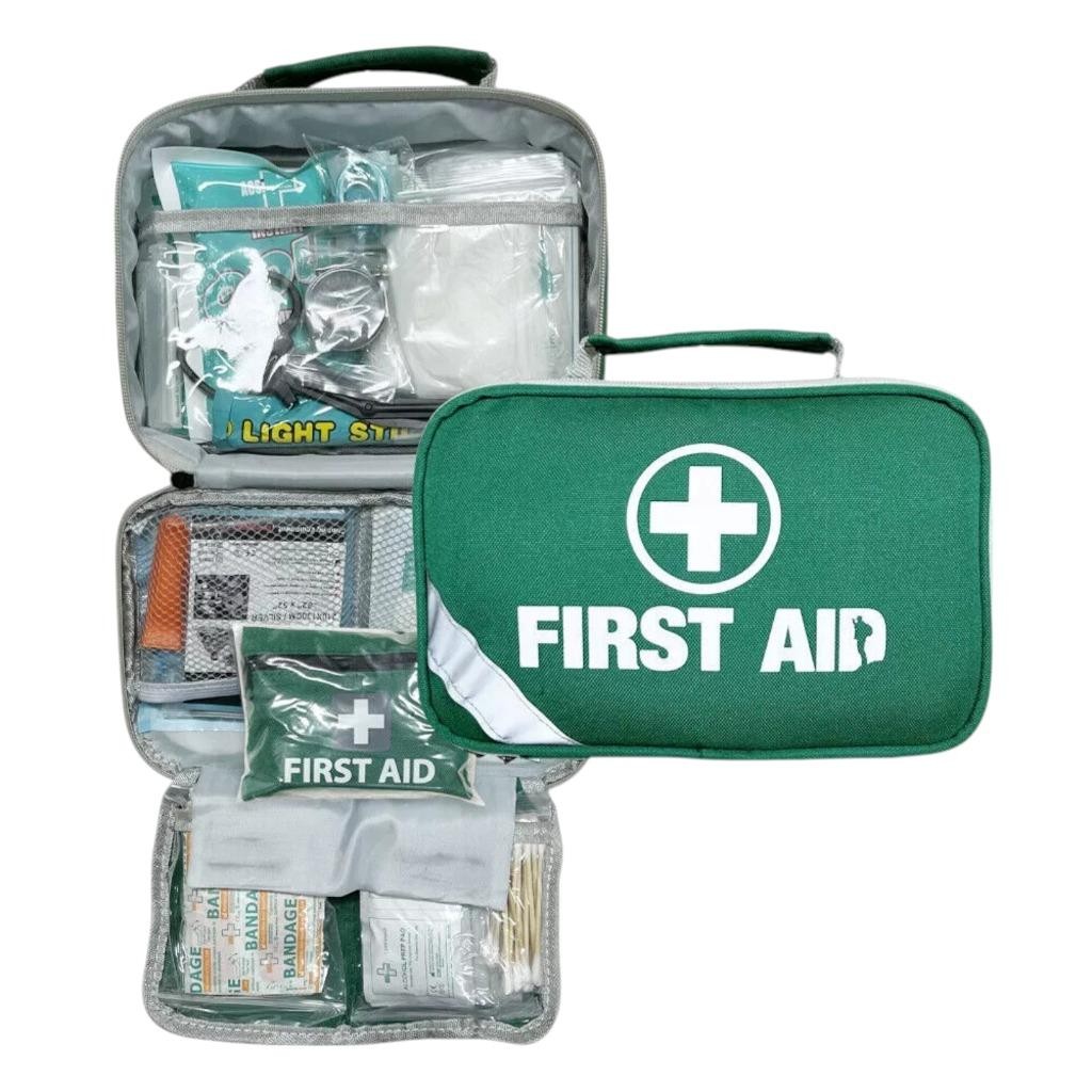 Emergency First Aid Kit Medical 43/92/210/258PCS Travel Emergency ARTG Register