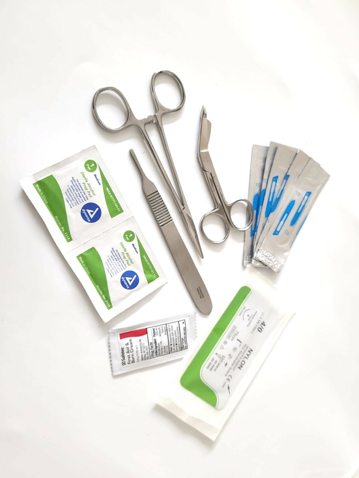 Advanced Surgical Suture Kit, First Aid Medical Travel Trauma Pack