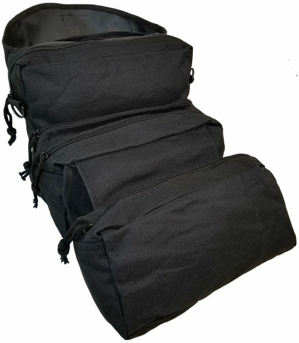NEW Elite First Aid M-3 Trifold IFAK EMT CLS Medical MOLLE Field Bag MEDIC RED