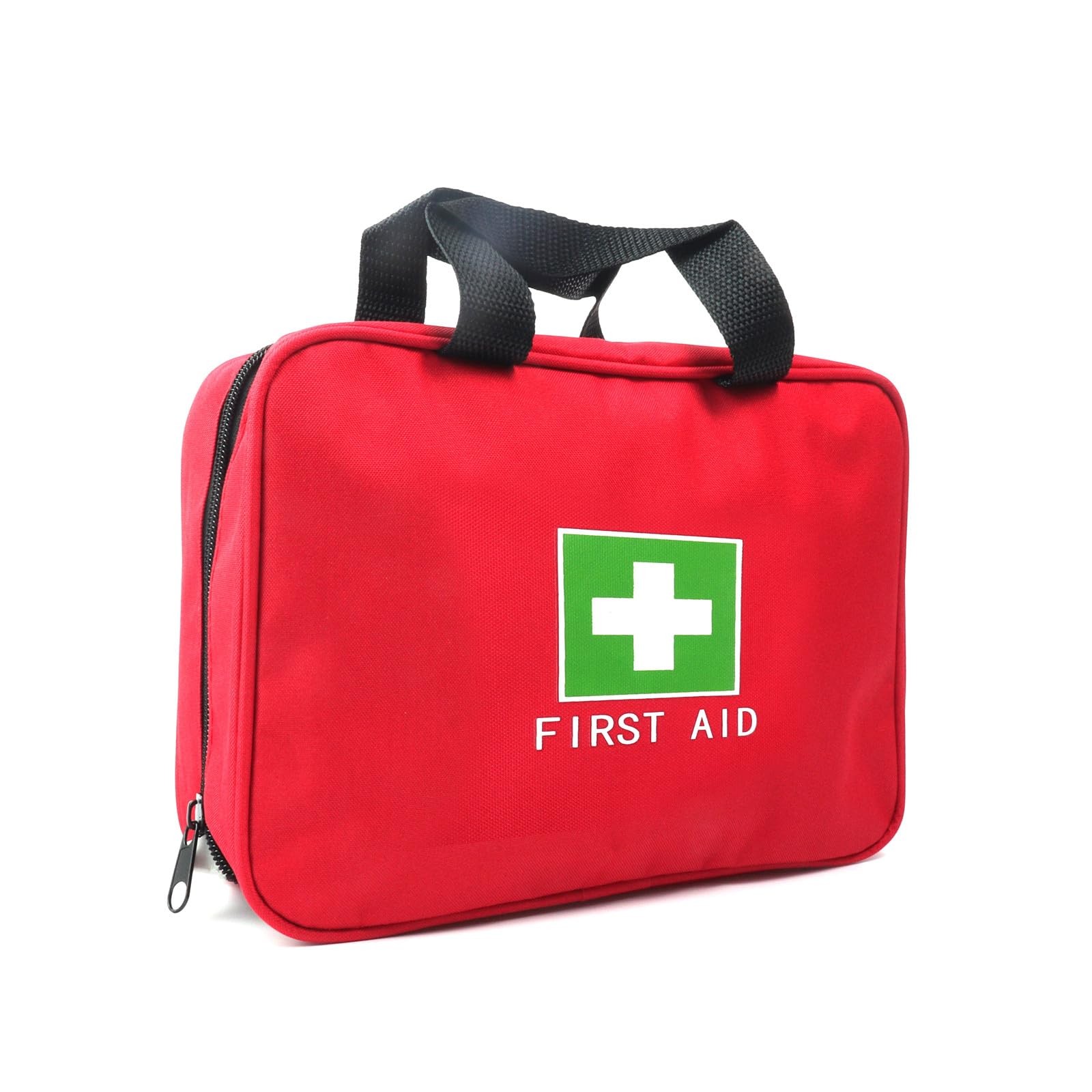 Red First Aid Bag Empty Travel Rescue Pouch Medical Bags First Responder Stor…