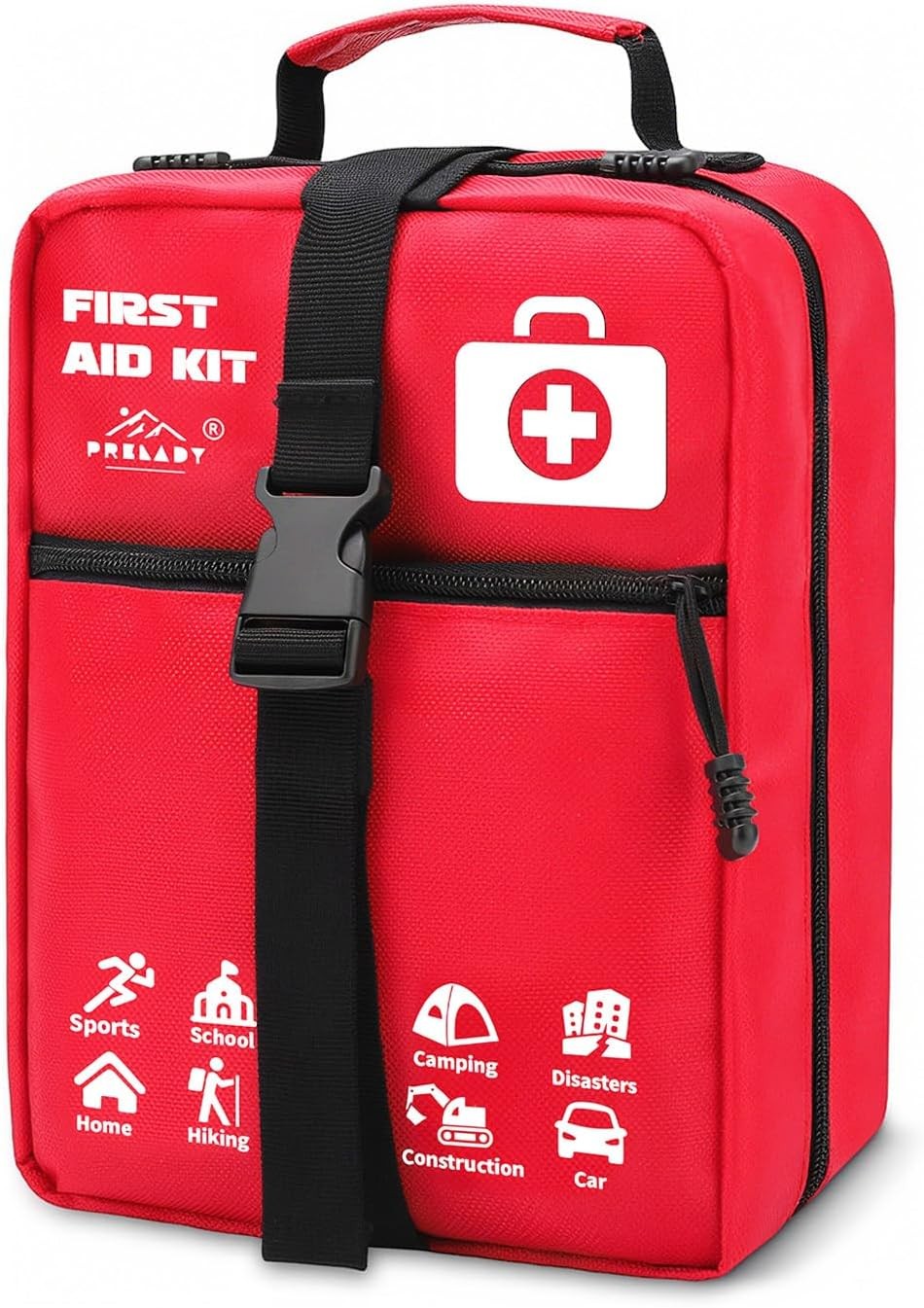 556 Piece Premium Large First Aid Kit, Survival Medical First Aid Bag – Labell