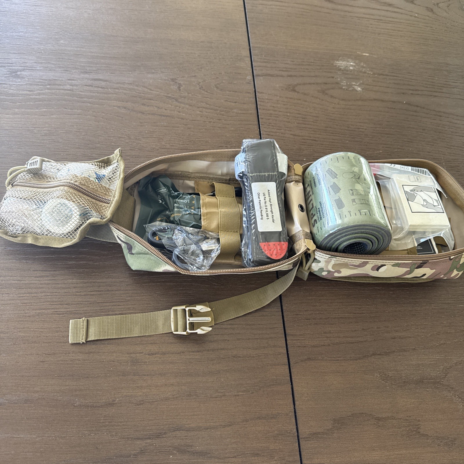 Wilderness IFAK Trauma Kit-Survival-Bug Out Bag-Preparedness-Medical Gear