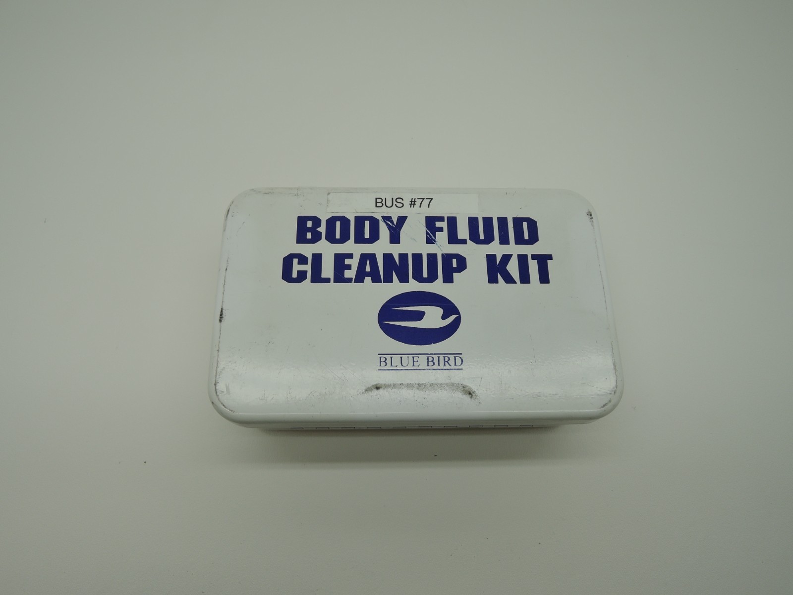 Blue bird bodily fluid clean up kit