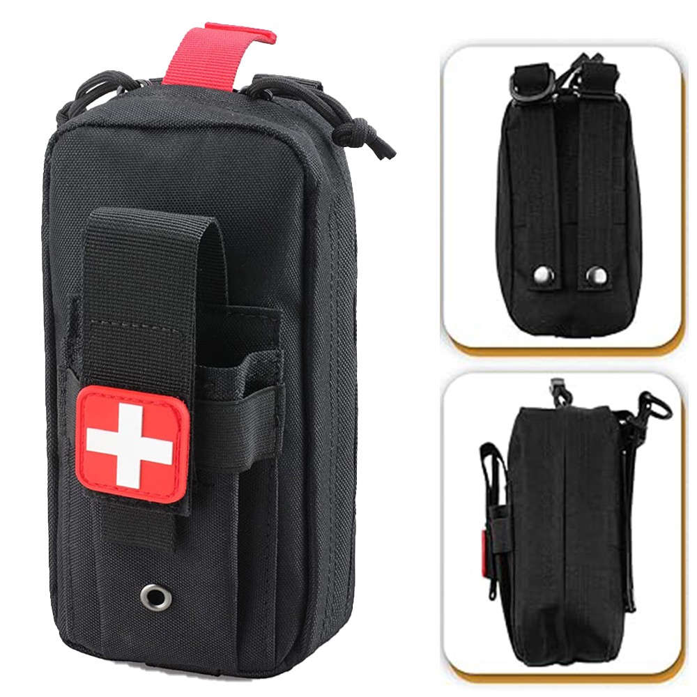 Tactical MOLLE Tourniquet Rip Away EMT Medical First Aid IFAK Medical Pouch Bag