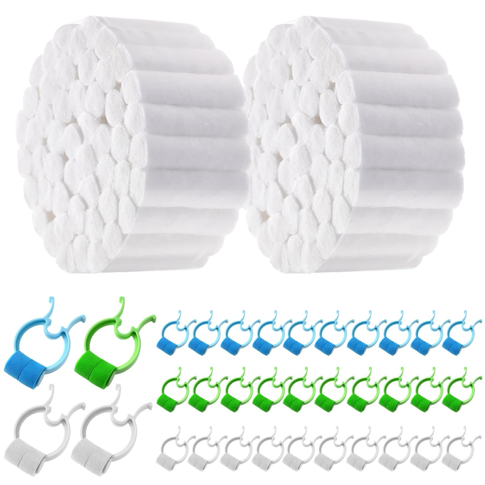 130 Pcs Nose Bleed Stoppers Include 30 Stop Nosebleeds Epistaxis Clips and 10…