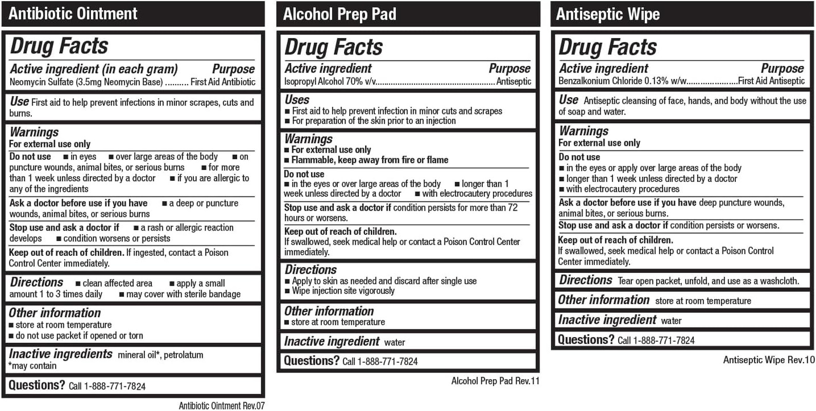85 Piece First Aid Kit: Clean, Treat, Protect Minor Cuts, Scrapes. Home, Office,