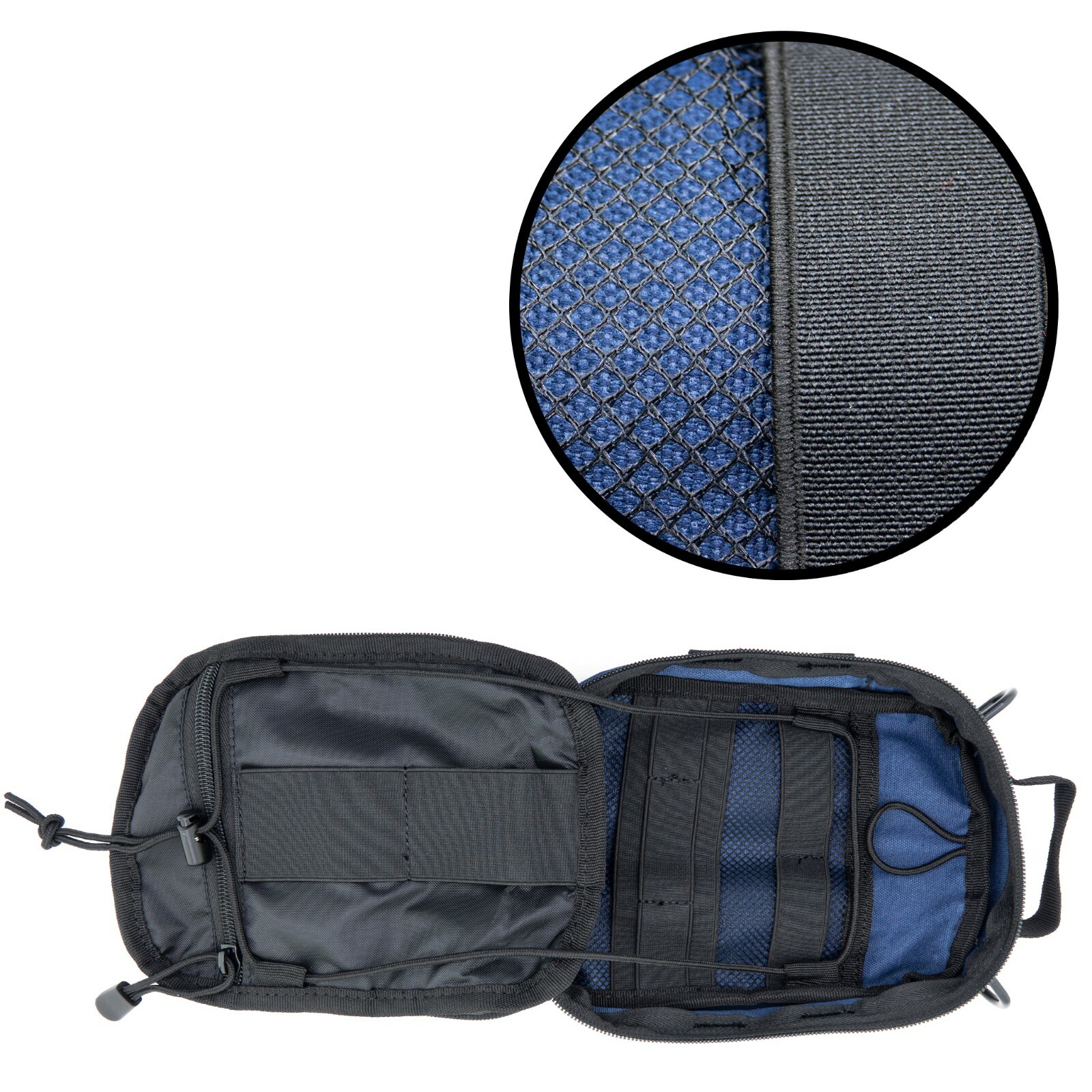 LINE2design First Aid (Ifak) Molle Pouch – Emergency Medical Trauma Bag – Navy