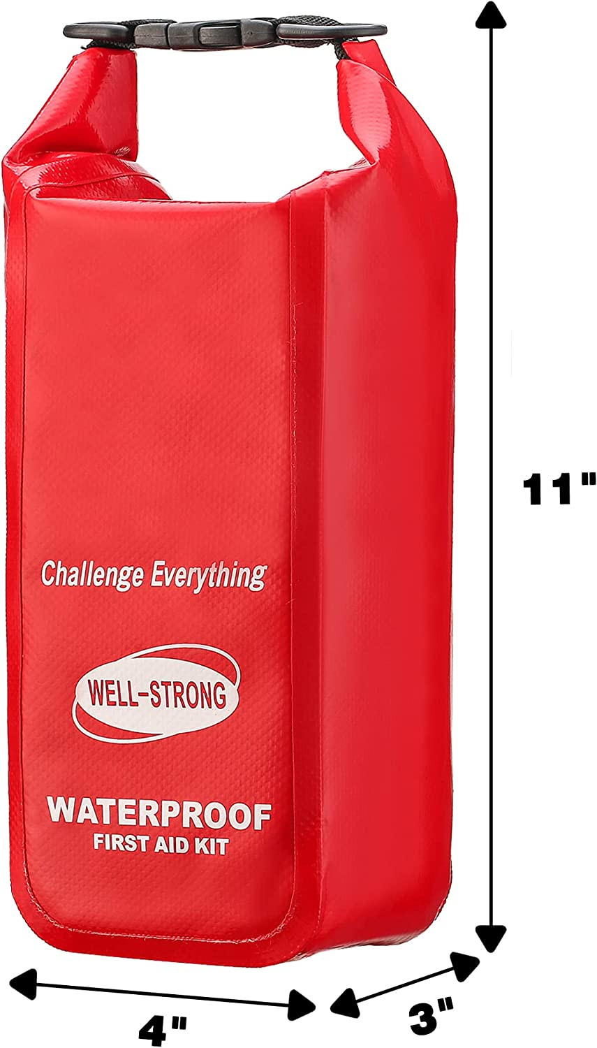 Waterproof First Aid Kit Roll Top Boat Emergency Kit with Waterproof Content