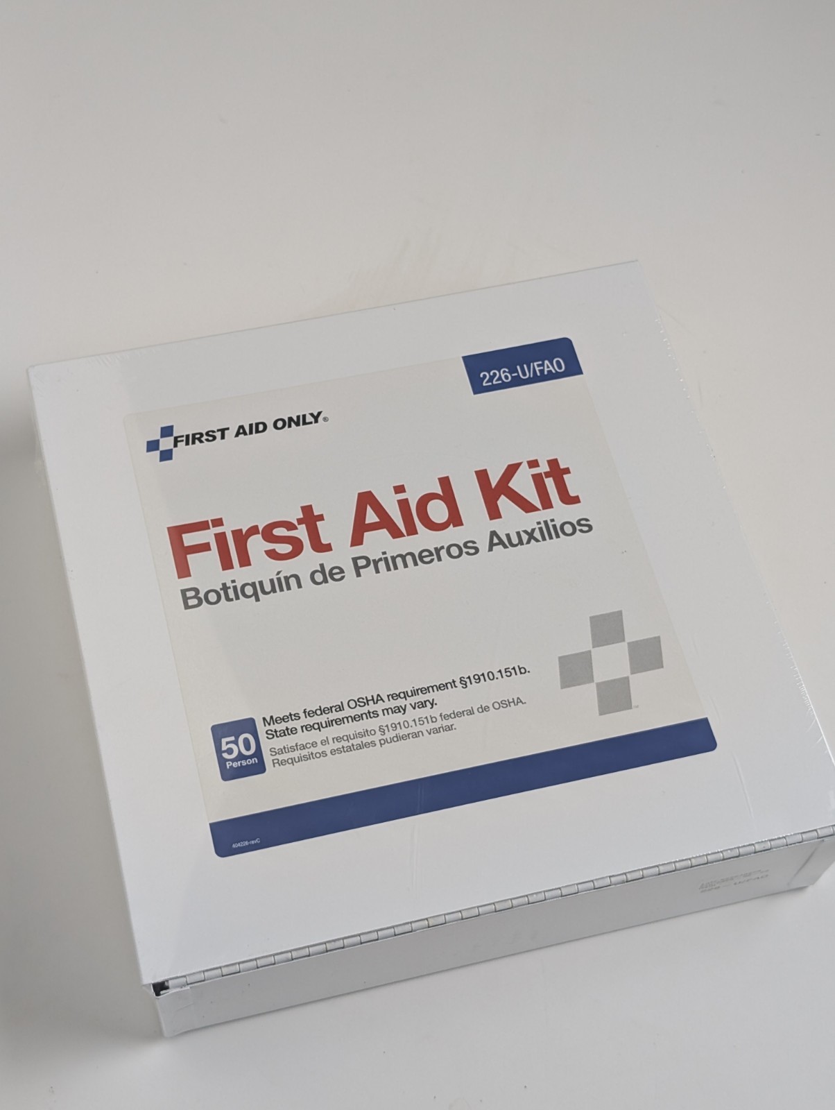 First Aid Only 191 Person Metal First Aid Kit OSHA Compliant Brand New Sealed