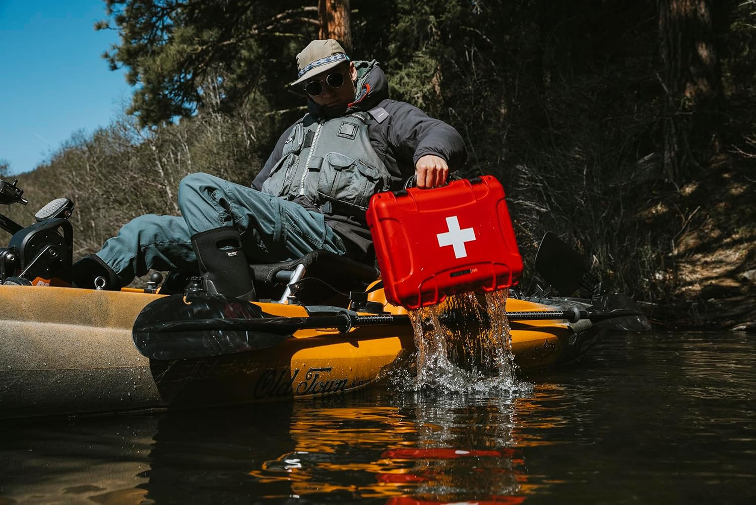 NANUK 935 Wheeled Waterproof First Aid Box Empty – Durable, Medical First Aid Or