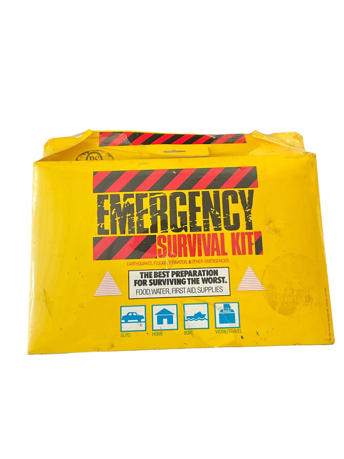 Vintage PS emergency survival kit, please see description