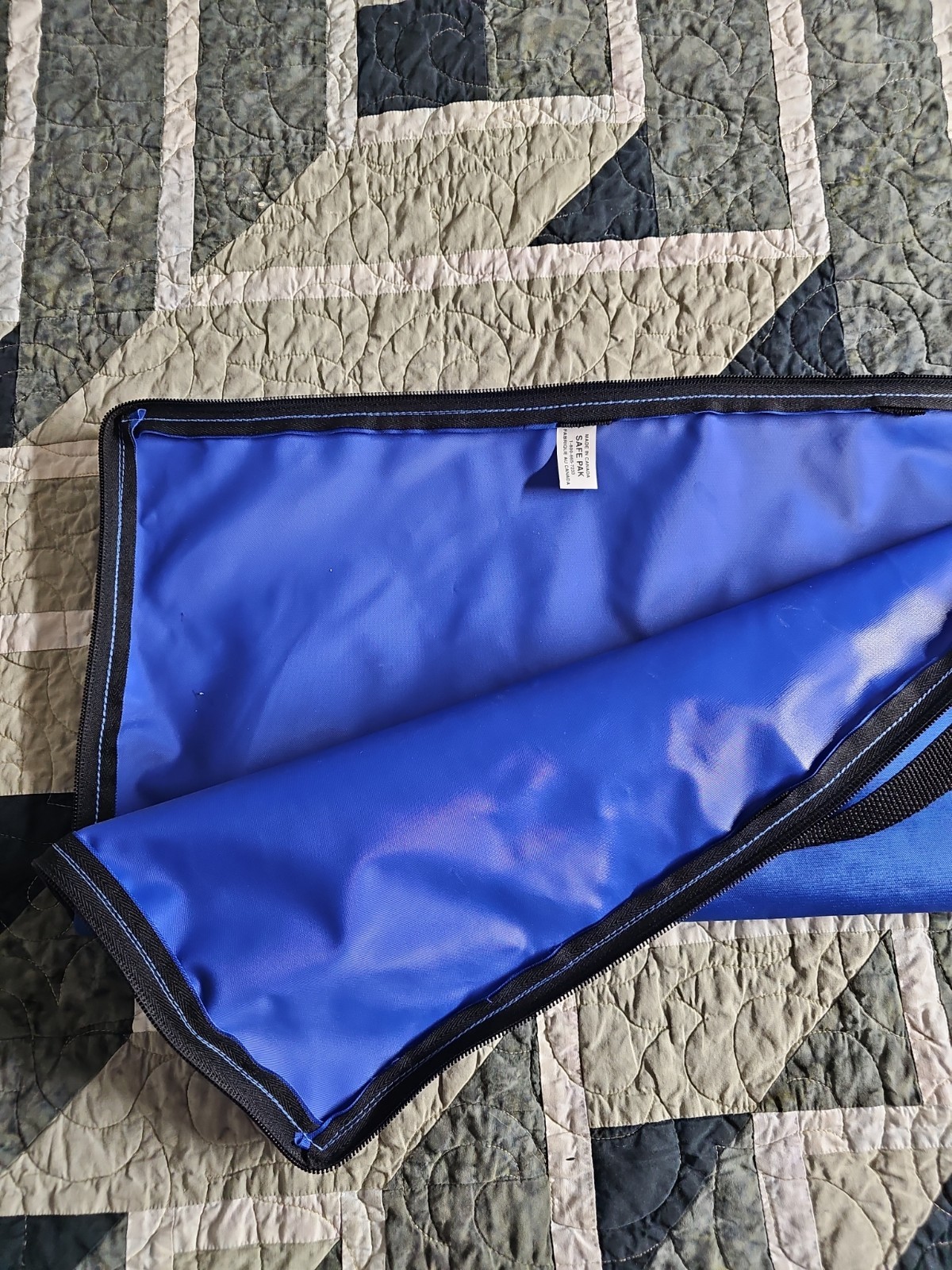 Extrication Collar Bag EMS Medical Cervical Collars Bag Blue Handles Zipper (E5)