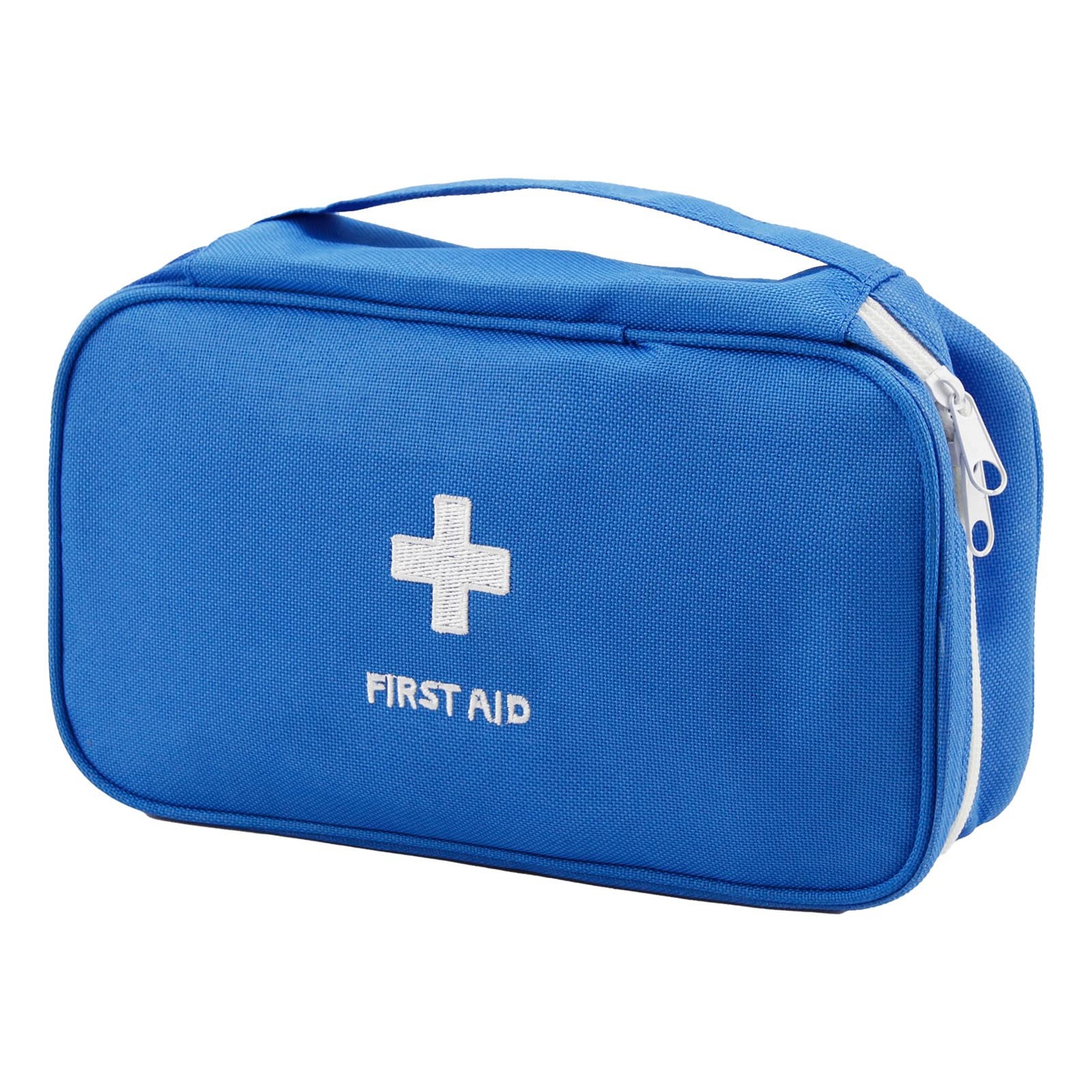Portable Empty First Aid Kit Bag, Travel Medicine Pouch, Small Medical Bag (B…