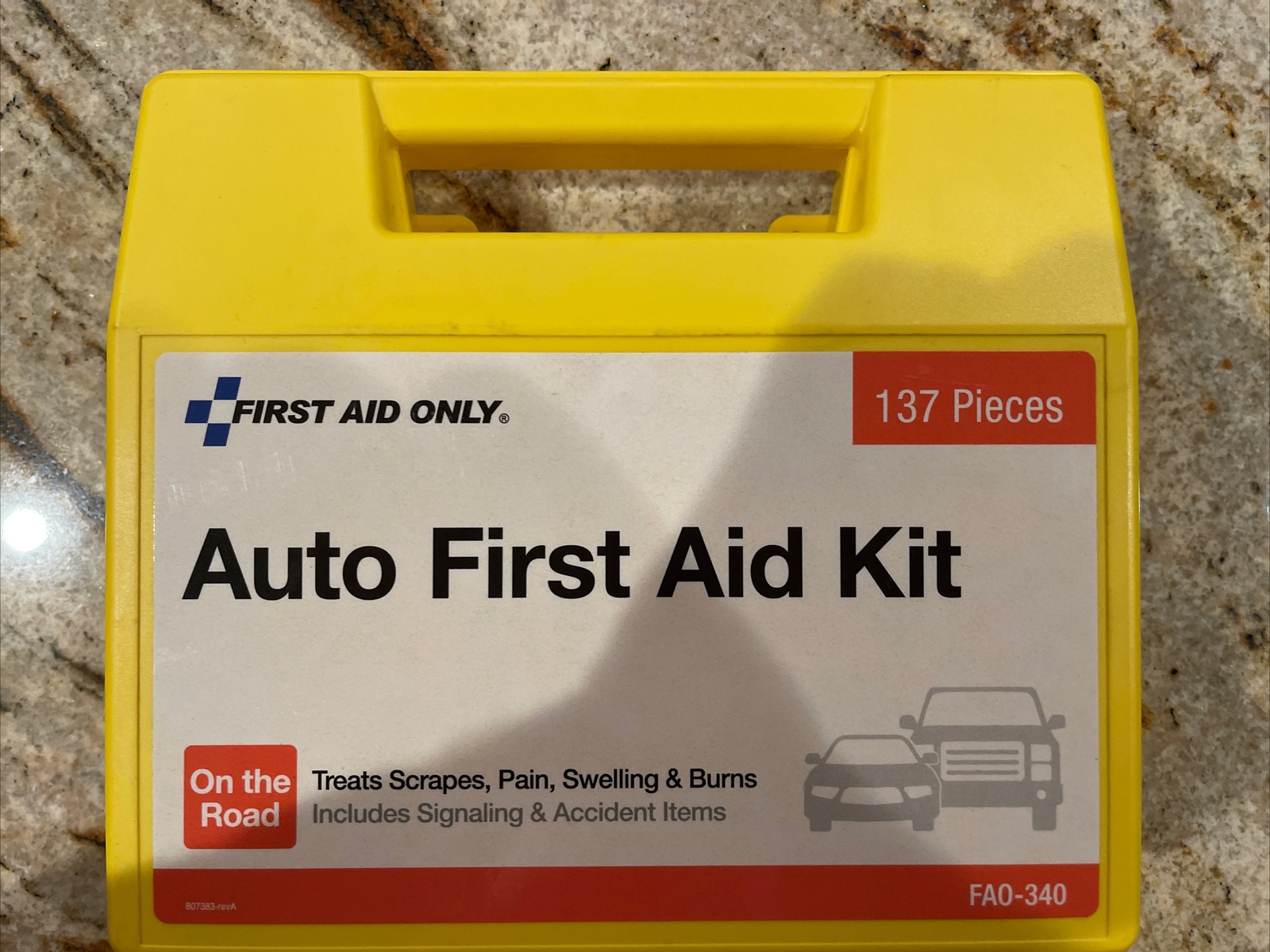 First Aid Only Essentials First Aid Kit For 5 People, 138 Pieces/Kit FREE SHIP!