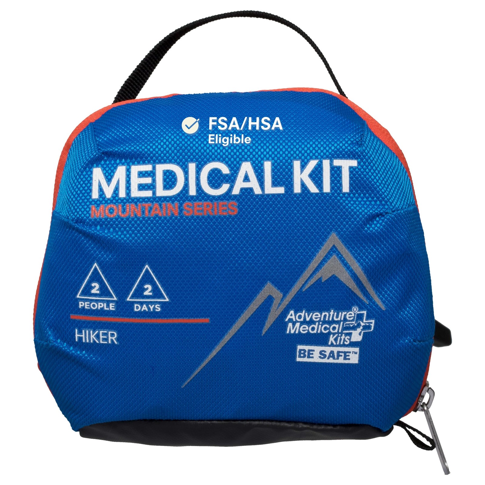 AMK Mountain Series Hiker Medical Kit, Blue/Orange, One Size, 0100-1001